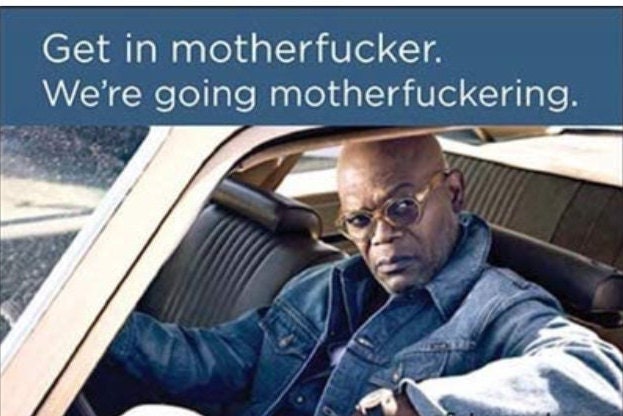 Get In We’re Going Motherfuckering,Funny Quote on A a 2x3 Refrigerator Magnet with Glossy Finish,steel construction.A Gift For Him or Her.