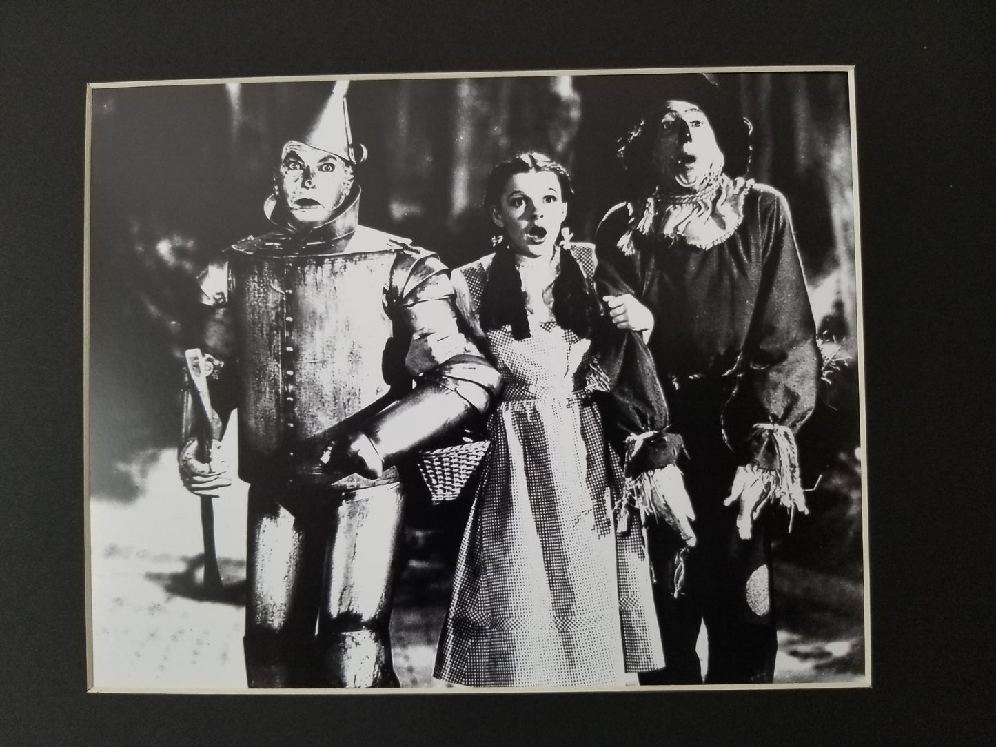 Dorothy,The Tin Man and The Scarecrow from The Wizard of Oz Unframed 8x10 Photo.Printed on Heavy Photo Paper.