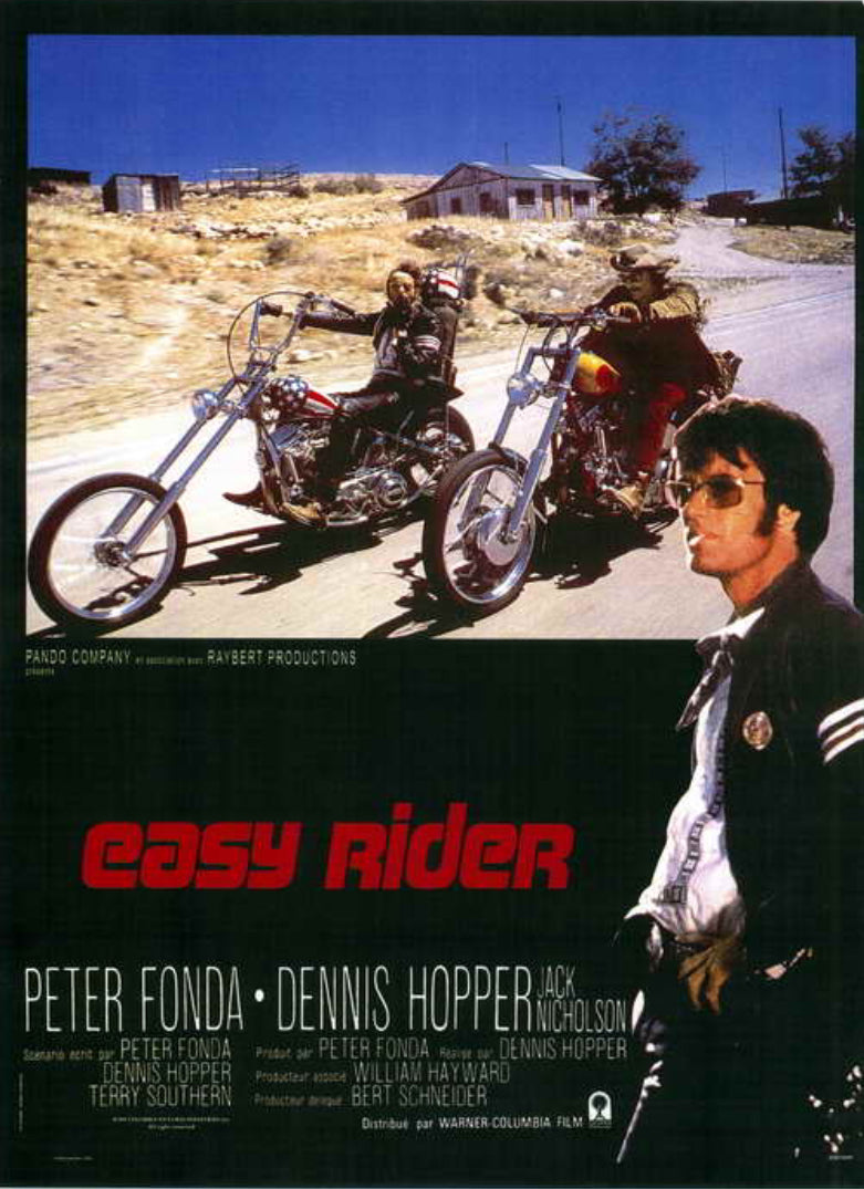 Easy Rider From 1969 11x17 Unframed Movie Poster is Custom Printed on Heavy Card Stock Paper.