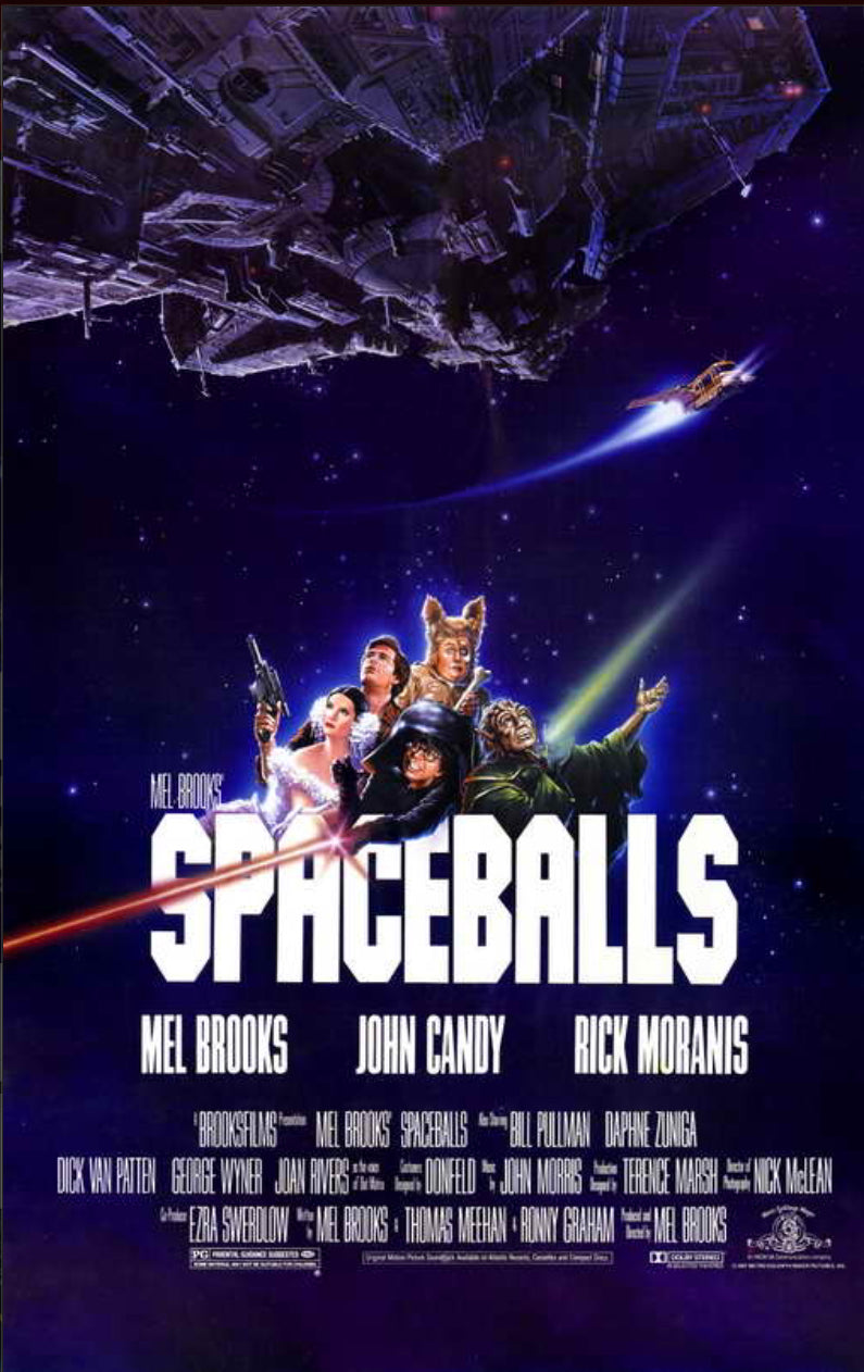 Spaceballs From Mel Brooks on a 11x17 Unframed Movie Poster is Custom Printed on Heavy Card Stock Paper.