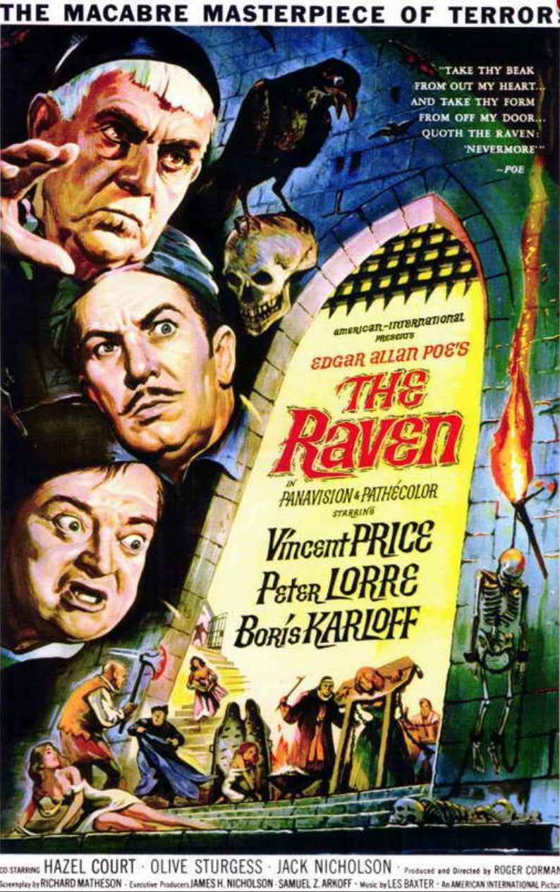 The Raven on a 11x17 Unframed Movie Poster is Custom Printed on Heavy Card Stock Paper.