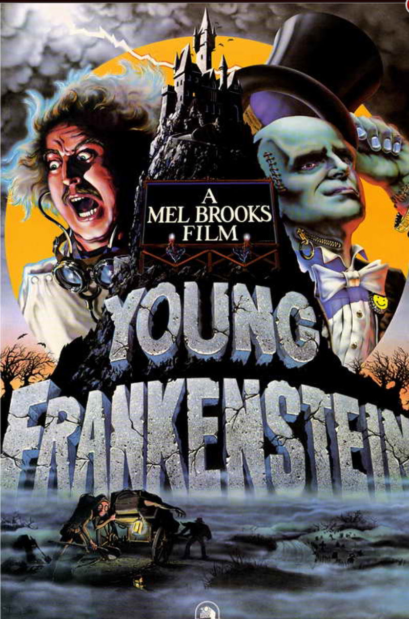 Young Frankenstein From Mel Brooks on a 11x17 Unframed Movie Poster