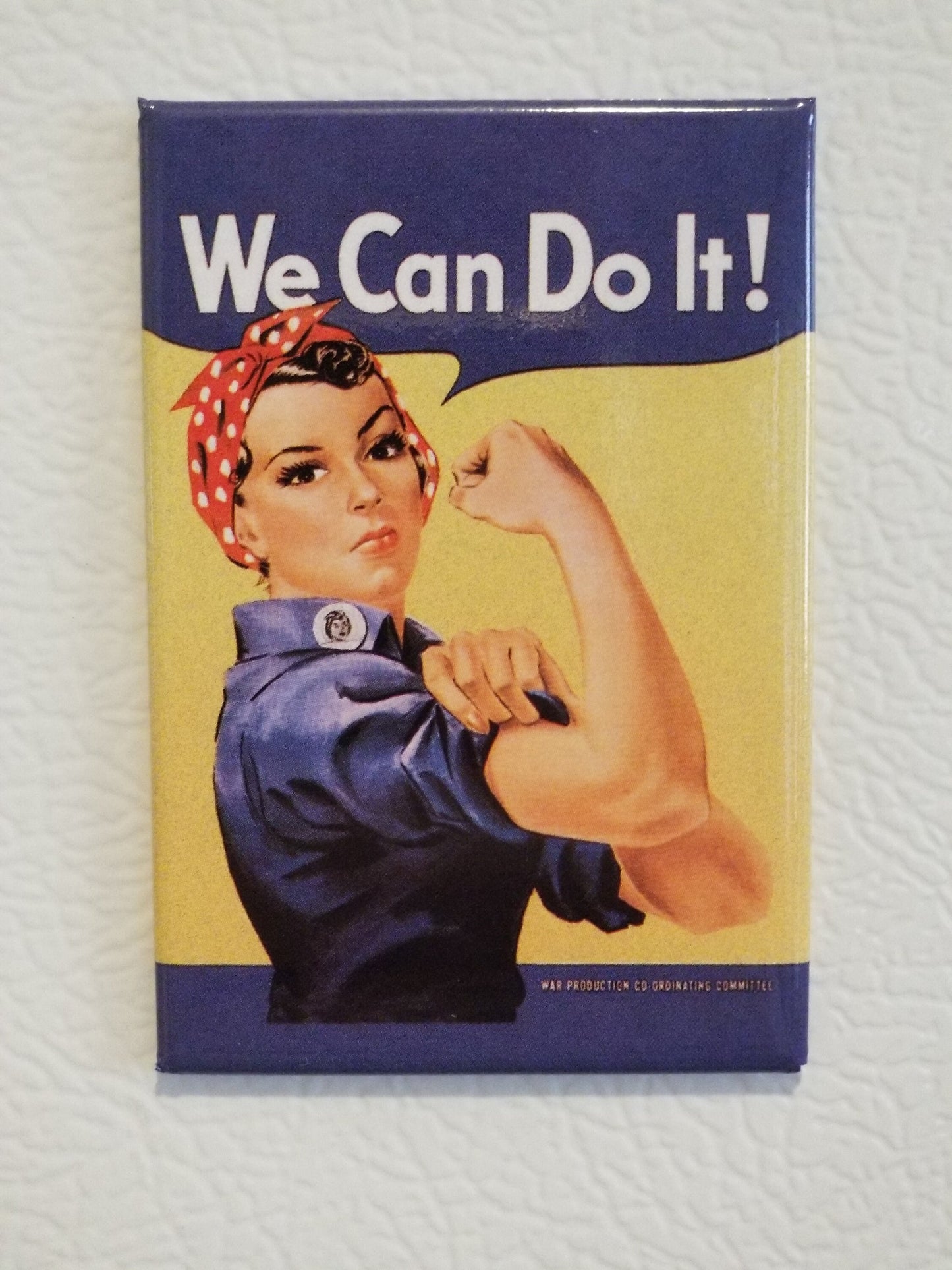 You Can Do It on a 2x3 Refrigerator Magnet with Glossy Finish.A Nice Gift For Mom or Dad.