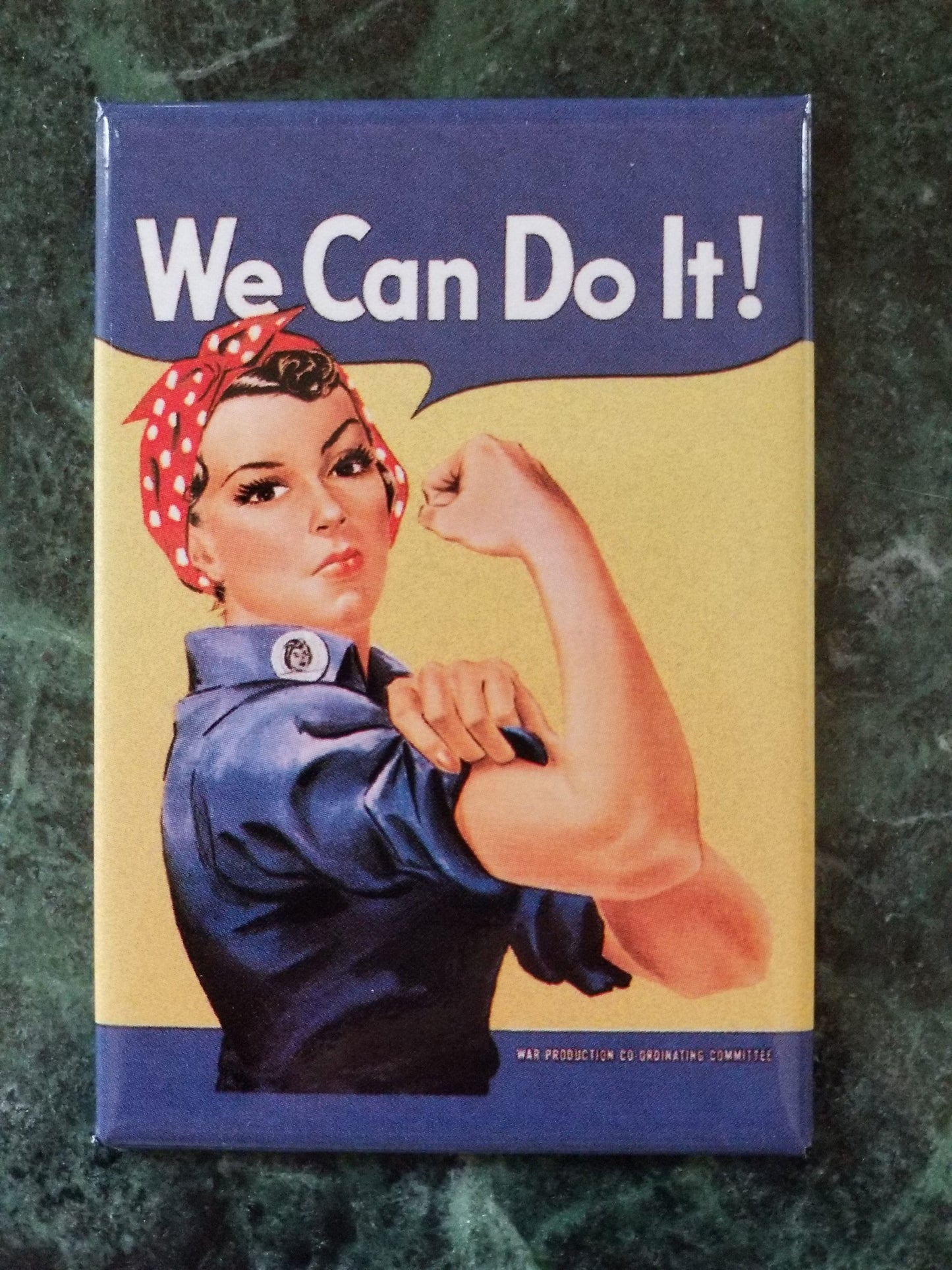 You Can Do It on a 2x3 Refrigerator Magnet with Glossy Finish.A Nice Gift For Mom or Dad.