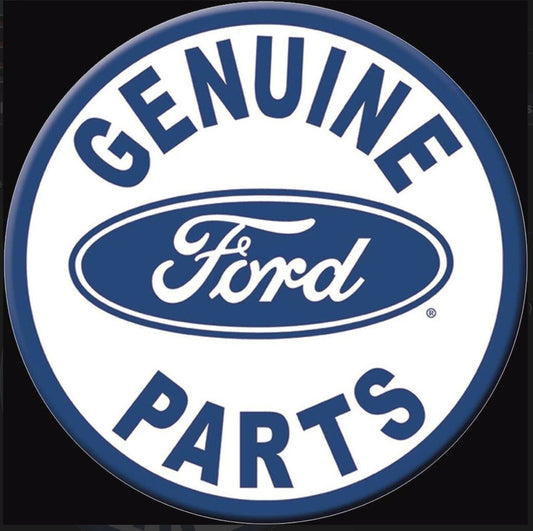 Genuine Ford Parts Refrigerator Magnets,3” Diameter Magnet with Glossy Finish.