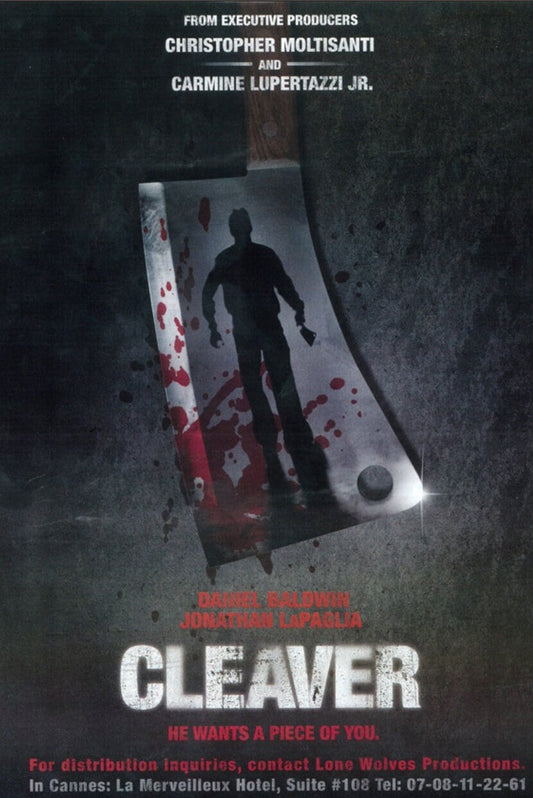 Sopranos Horror Film Cleaver 11x17 Unframed Poster.Printed on Heavy Card Stock Paper.