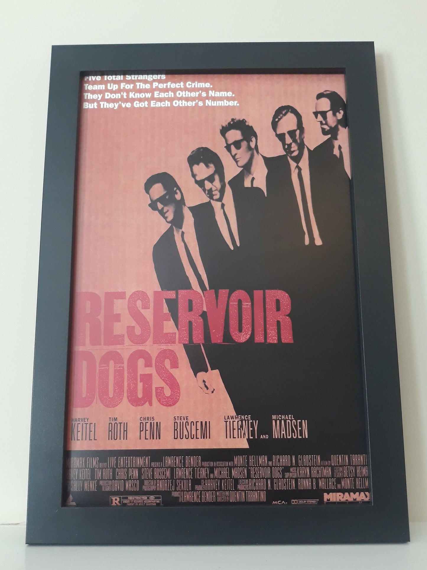 Reservoir Dogs 11x17 Unframed Poster.Iconic Poster Printed on Heavy Card Stock Paper.