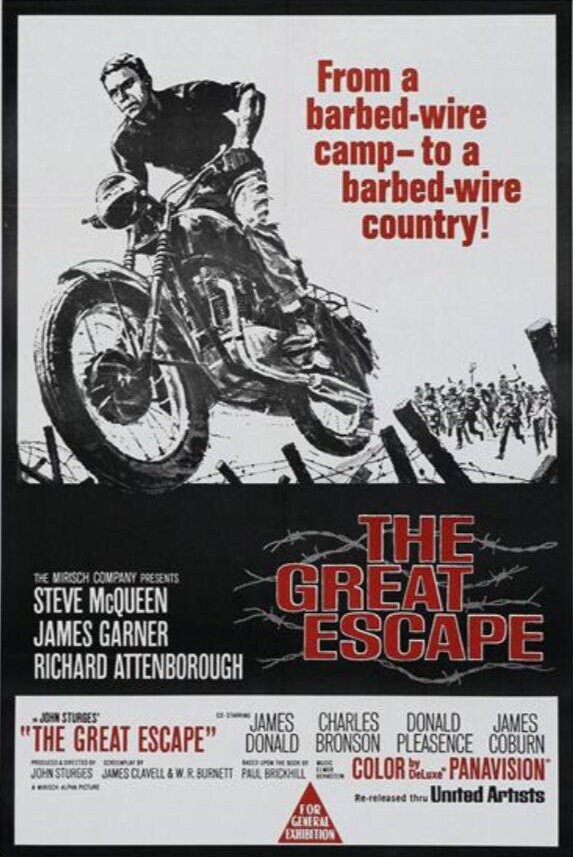 The Great Escape 11x17 Unframed Movie Poster.Printed on Heavy Card Stock Paper.