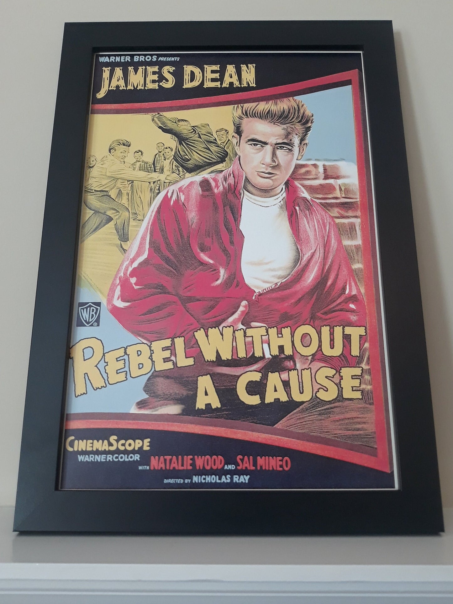 Rebel Without A Cause on a Unframed 11x17 Poster.Printed on Heavy Card Stock Paper.