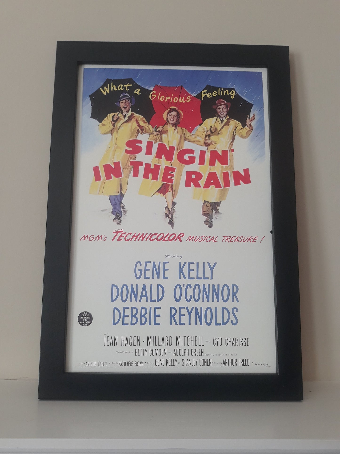 Singing In The Rain 11x17 Unframed Poster.Printed on Heavy Card Stock Paper.