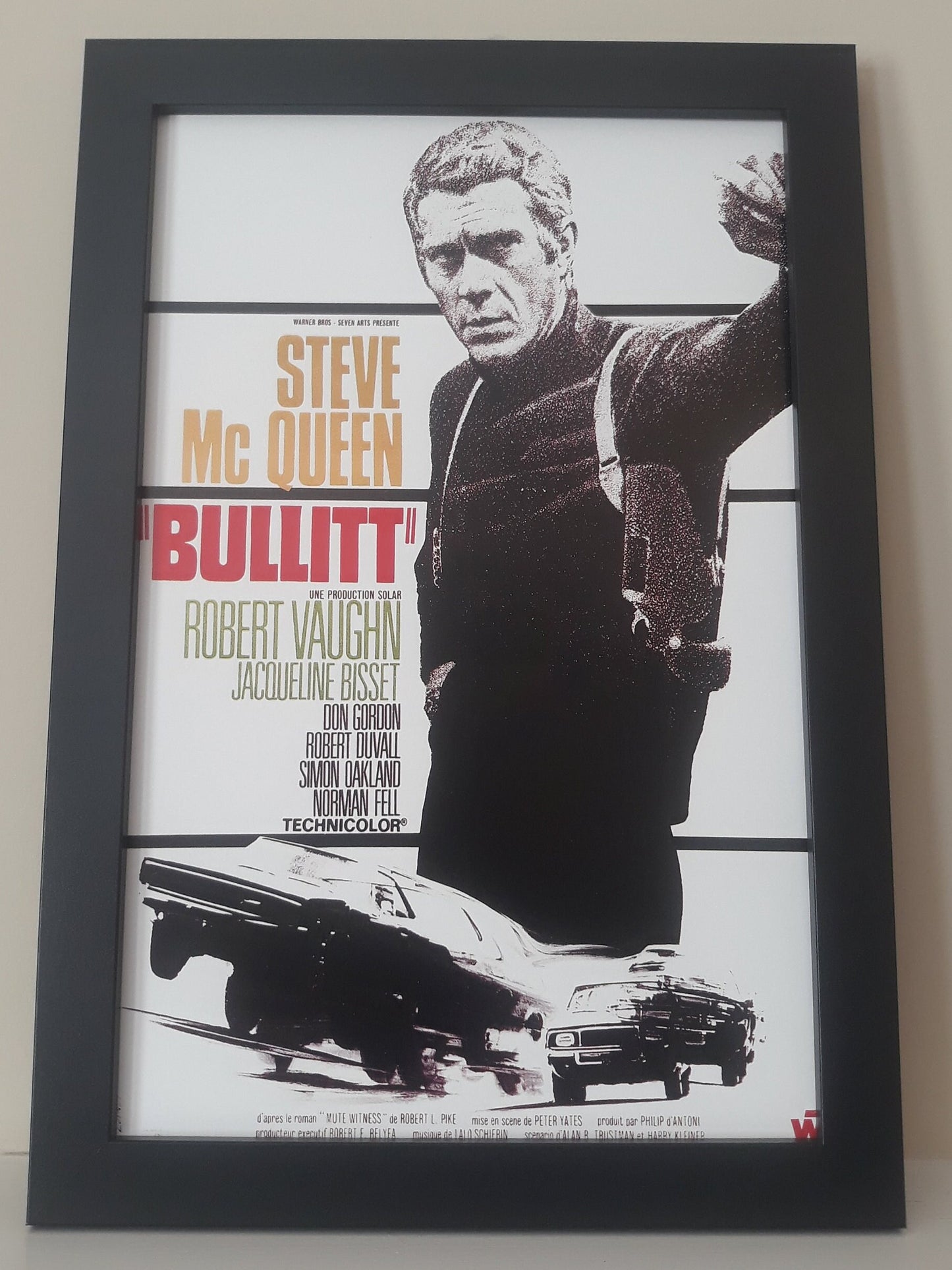 Bullitt  Unframed 11x17 Poster. Printed on  Heavy Card Stock Paper.