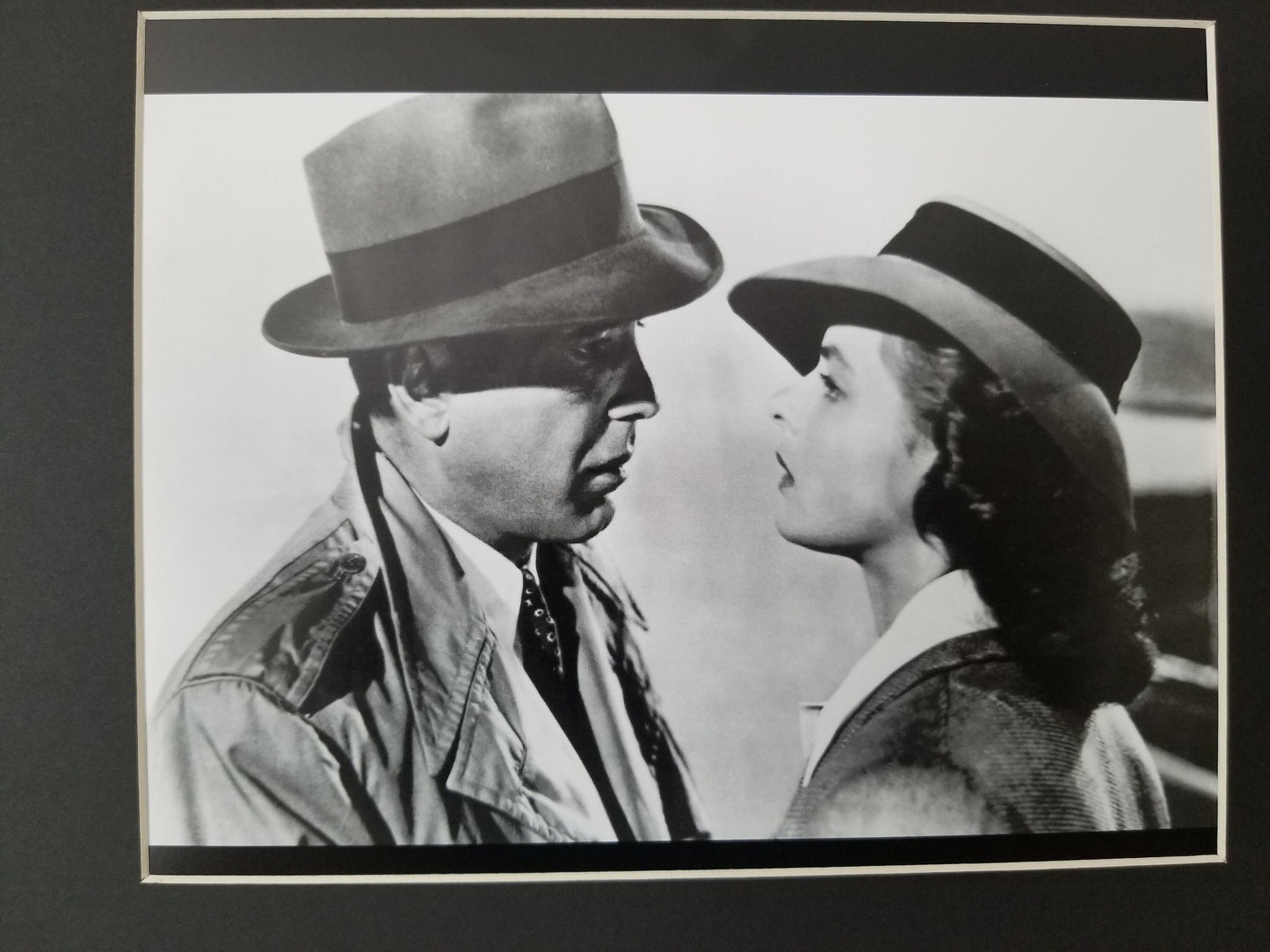 Casablanca Bogart and Bacall Unframed 8x10 Photo.Printed on High Gloss Card Stock.