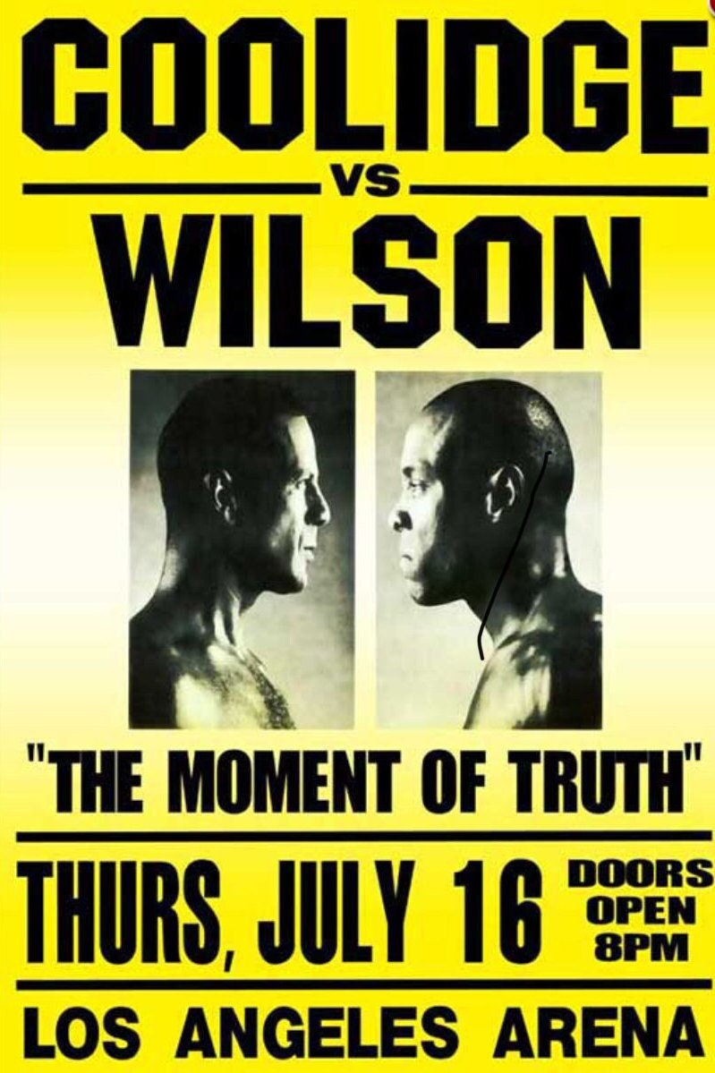 Coolidge vs Wilson Boxing Match from Pulp Fiction Unframed 11x17 Poster on Heavy Card Stock.