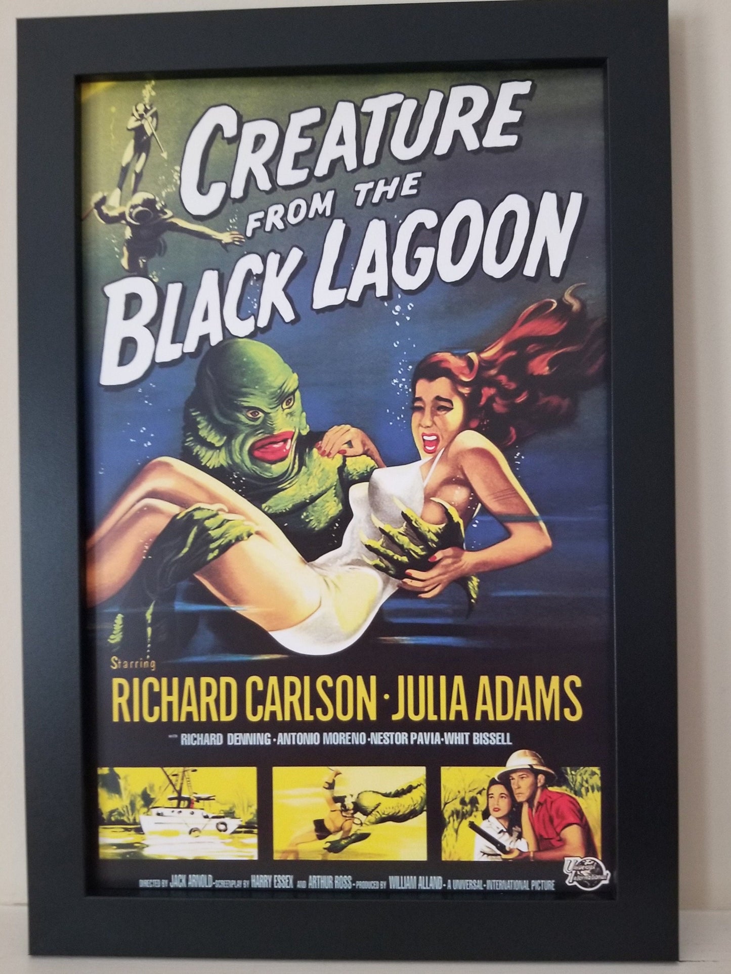 The Creature From The Black Lagoon From 1954.11x17 Unframed Poster Printed on Heavy Card Stock Paper.