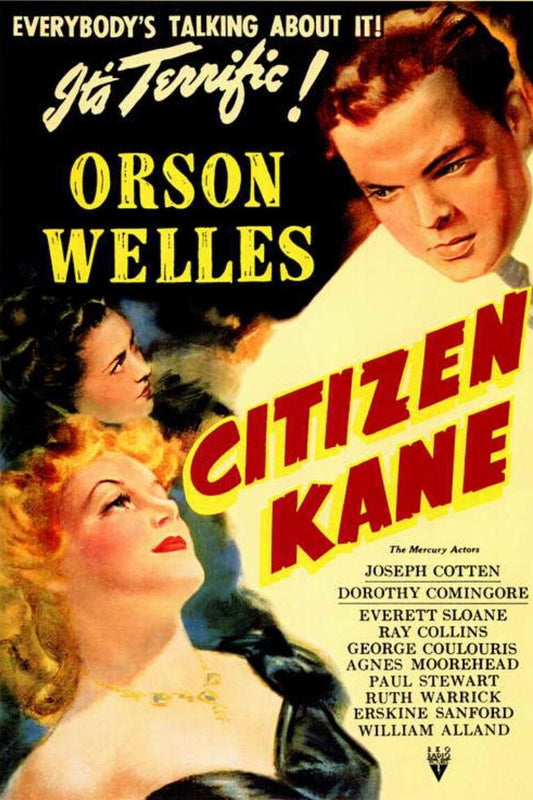 Citizen Kane Unframed 11x17 Poster. Printed on  Heavy Card Stock Paper.