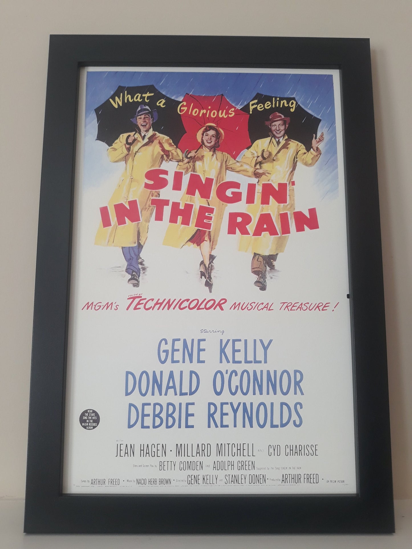 Singing In The Rain 11x17 Unframed Poster.Printed on Heavy Card Stock Paper.