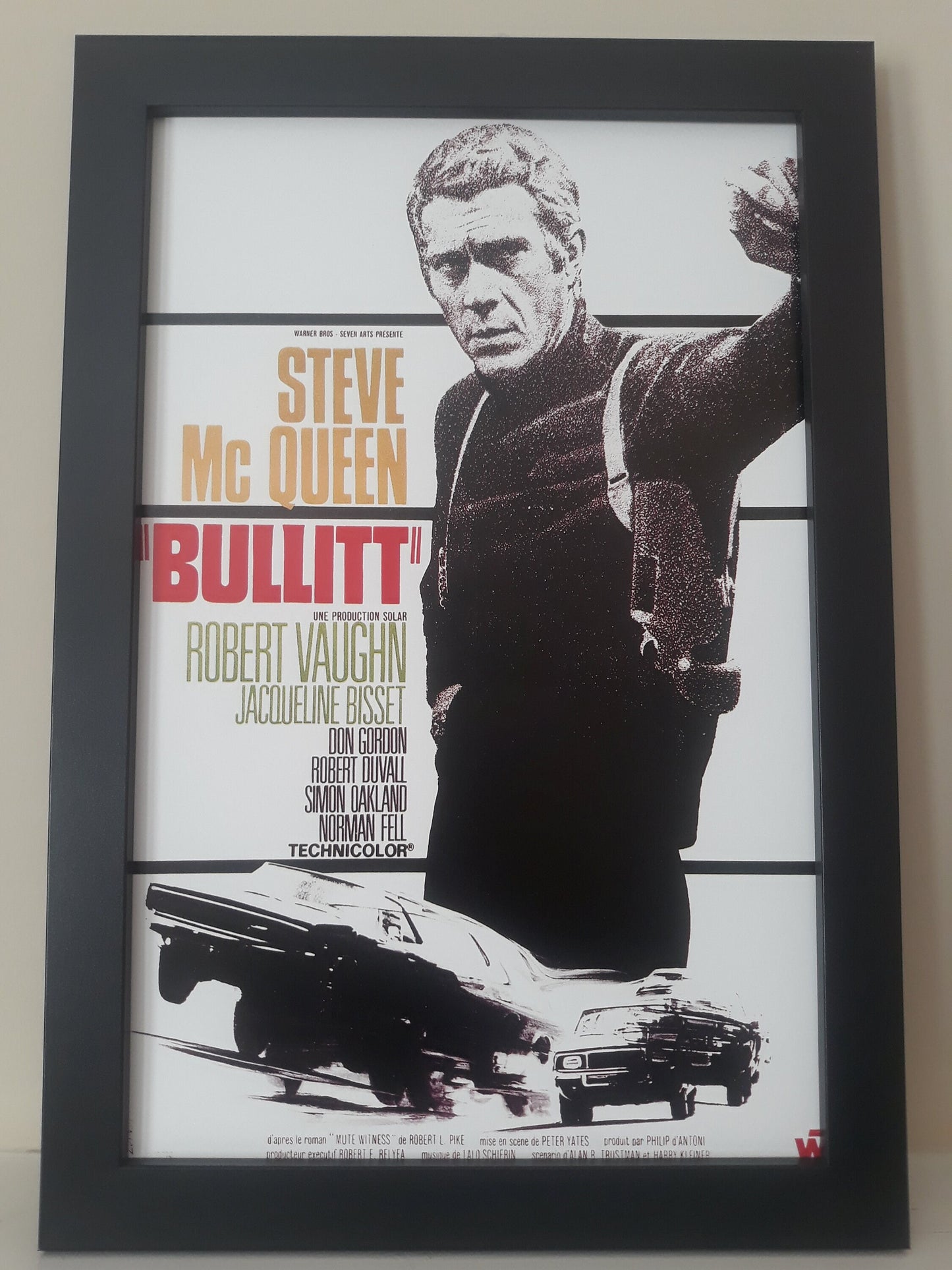 Bullitt  Unframed 11x17 Poster. Printed on  Heavy Card Stock Paper.