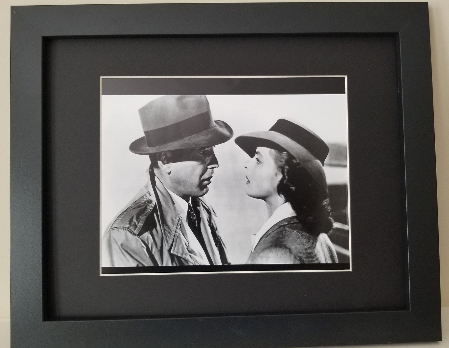 Casablanca Bogart and Bacall Unframed 8x10 Photo.Printed on High Gloss Card Stock.