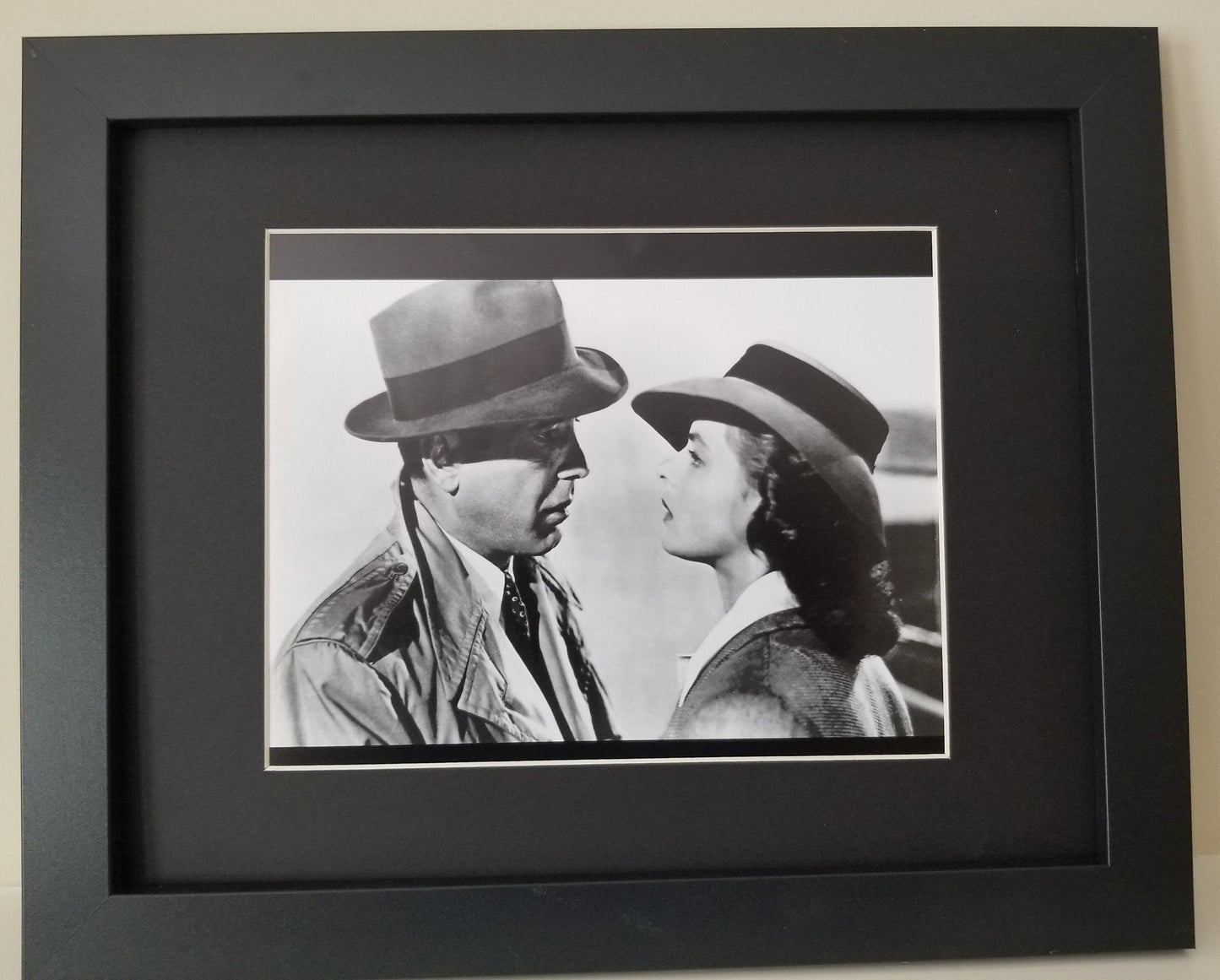 Casablanca Bogart and Bacall Unframed 8x10 Photo.Printed on High Gloss Card Stock.