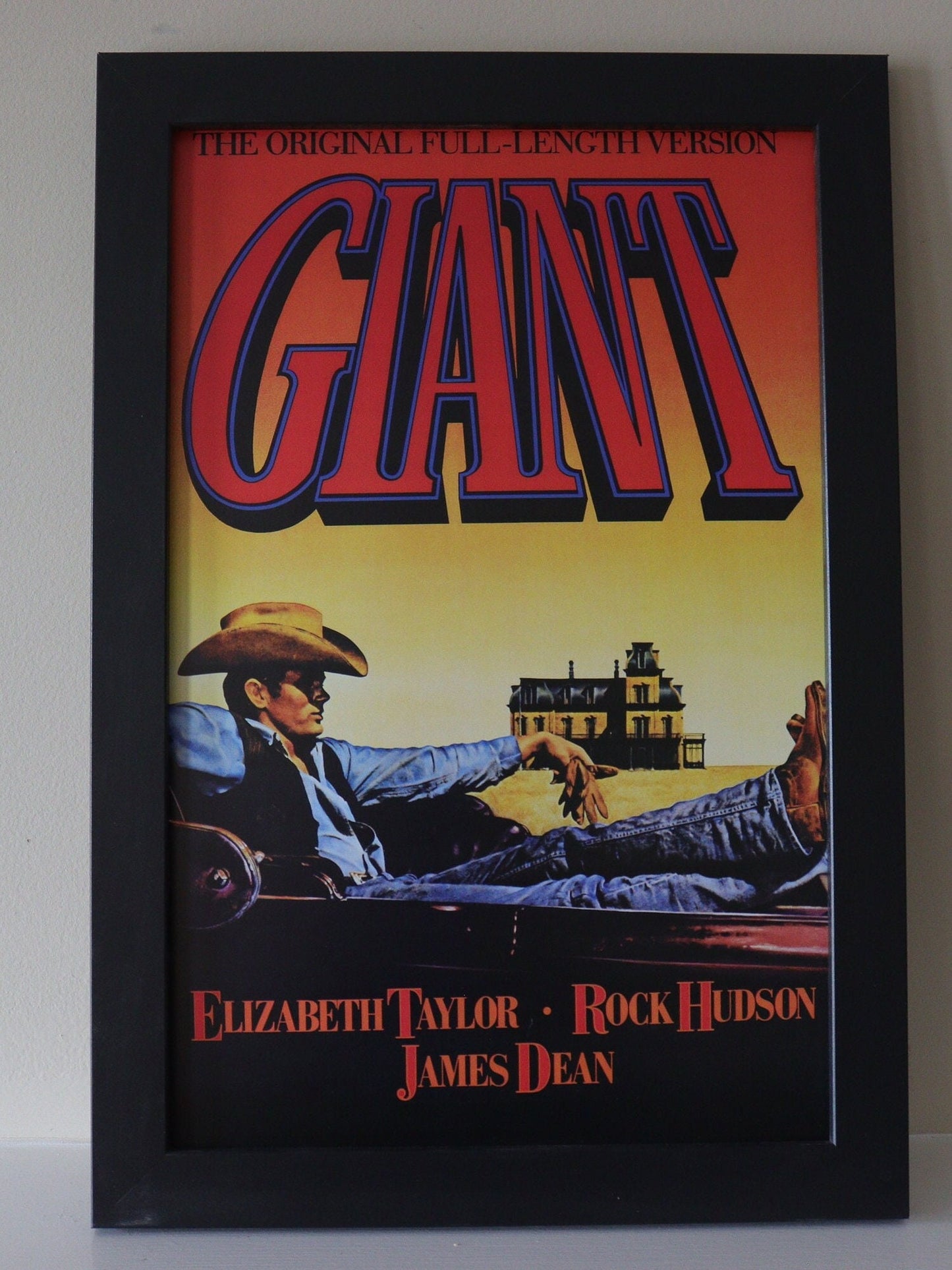 Giant with James Dean Came Out in 1956.11x17 Unframed Poster Printed on HeavyCard Stock Paper.