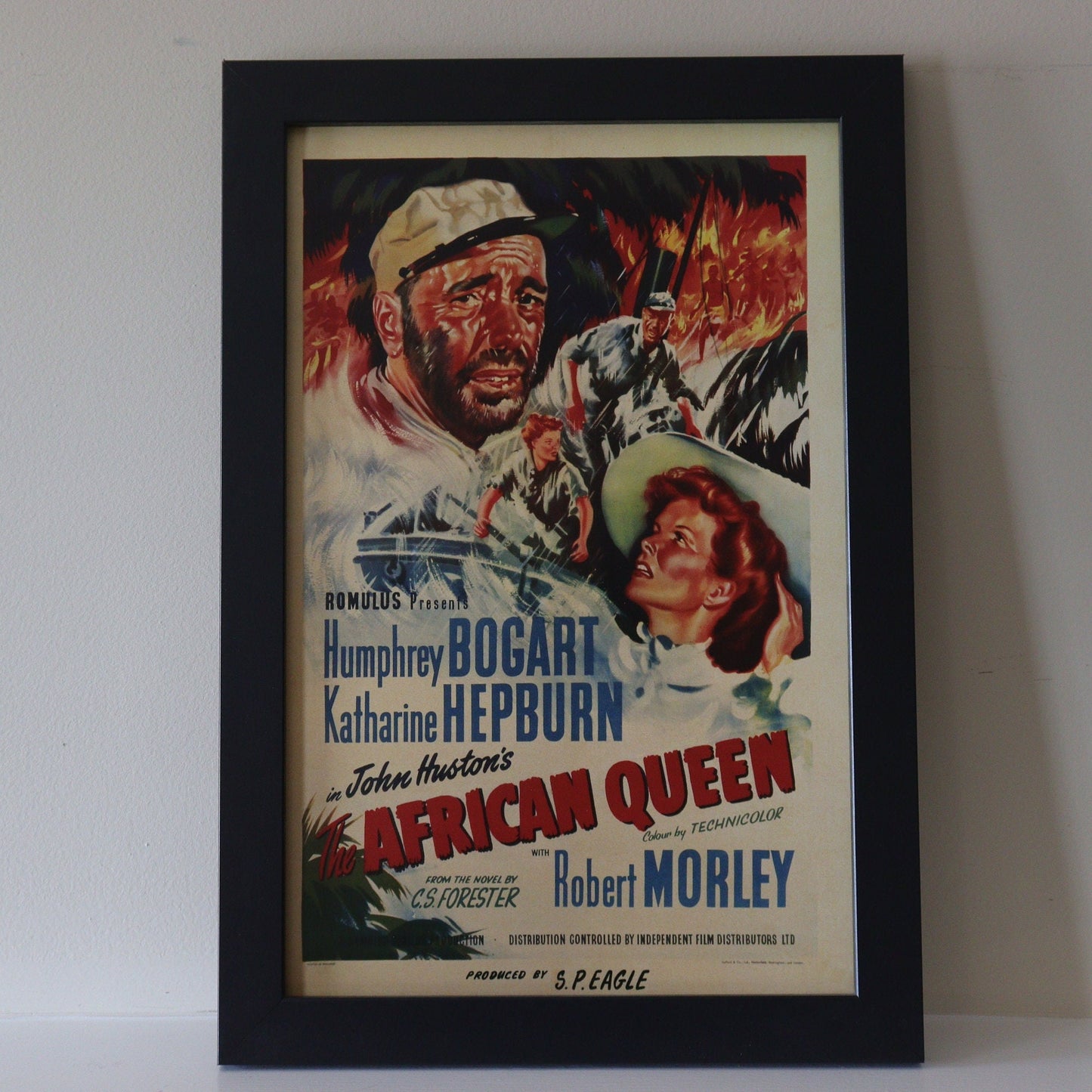 The African Queen From 1951.11x17 Unframed Poster is Printed on Heavy Card Stock Paper.