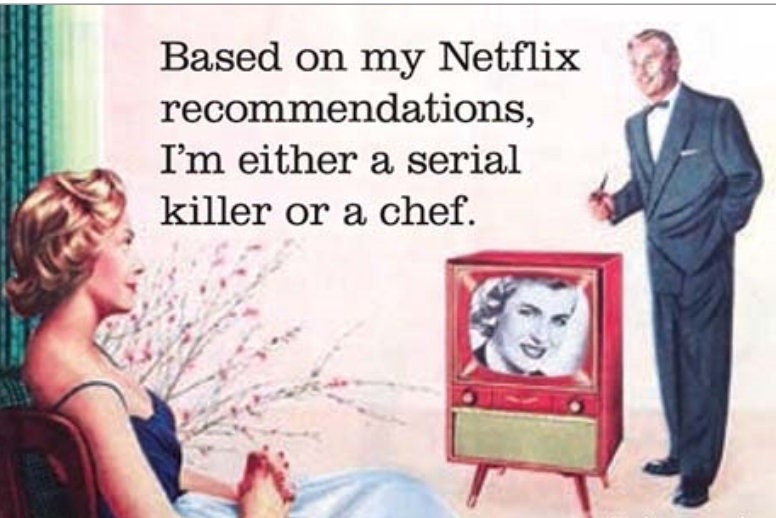 My Netflix Subscriptions Tells Me Im Either A Chef or a Serial Killer on a  2x3 Refrigerator Magnet with Glossy Finish.Gift For Him or Her.