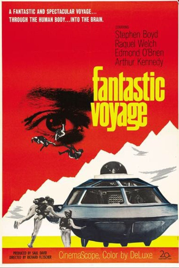 Fantastic Voyage From 1966.11x17 Unframed Poster is Printed on Heavy Card StockPaper.