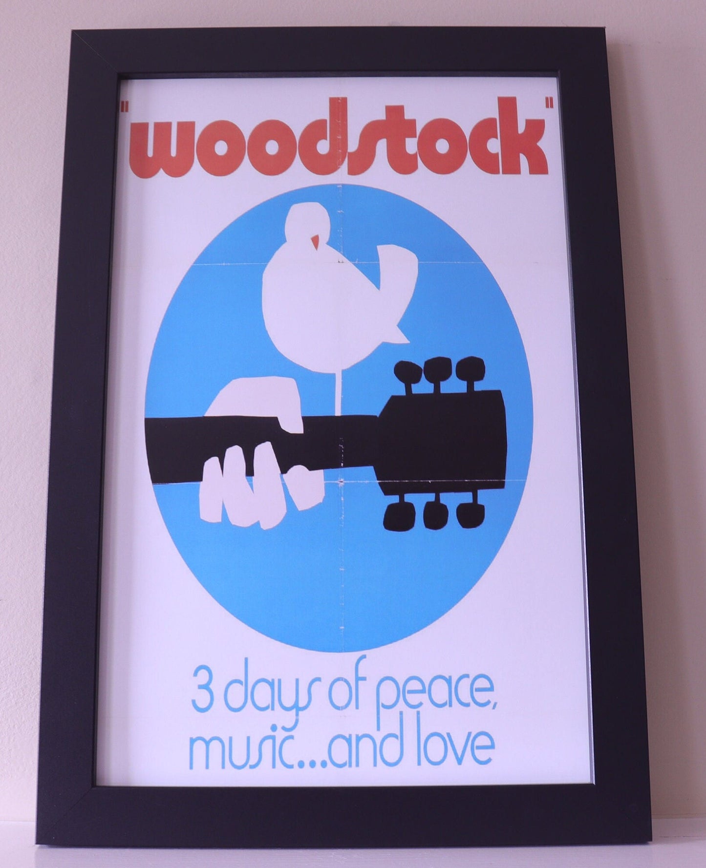 WoodStock,Summer of Love 11x17 Unframed Poster is Printed on Heavy Card Stock Paper.