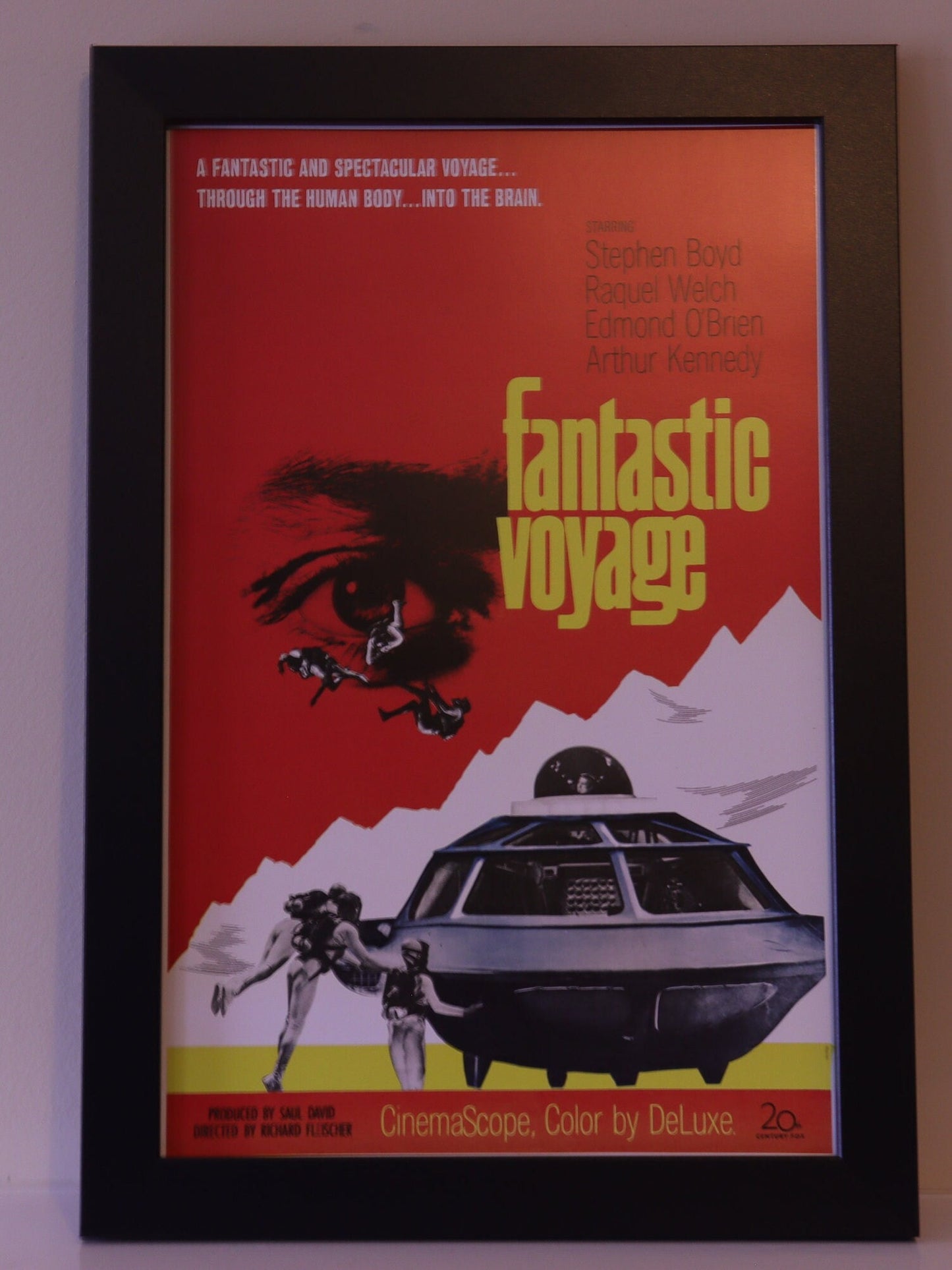 Fantastic Voyage From 1966.11x17 Unframed Poster is Printed on Heavy Card StockPaper.