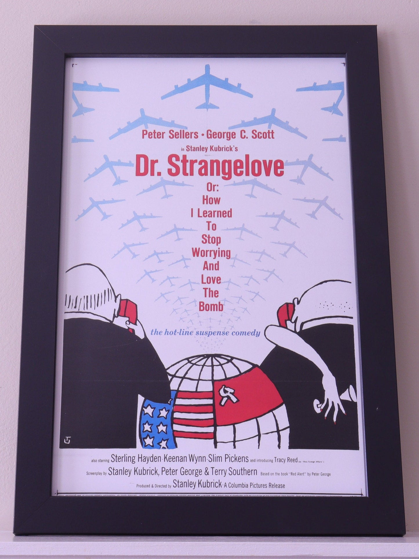 Dr.Strangelove from Stanley Kubrick.11x17 Unframed Poster is Printed on Heavy Car Stock.