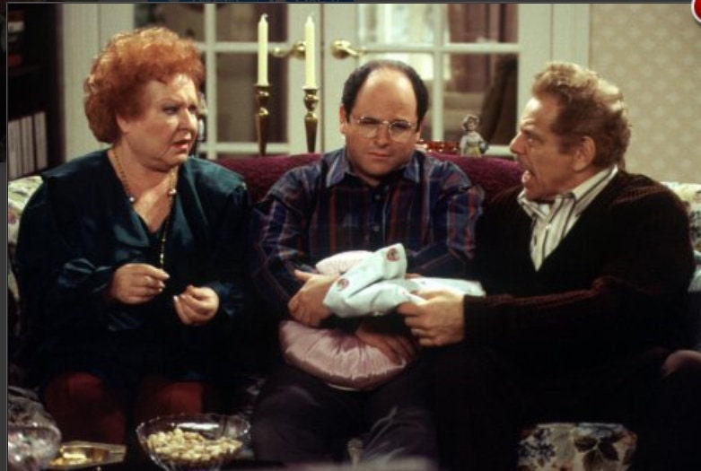 The Costanzas From Seinfeld Unframed 8x10 Photo.Printed On High Gloss Photo Paper.