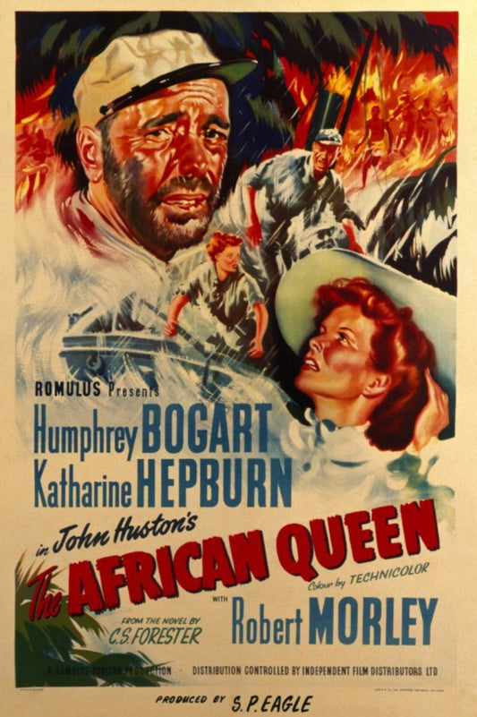 The African Queen From 1951.11x17 Unframed Poster is Printed on Heavy Card Stock Paper.