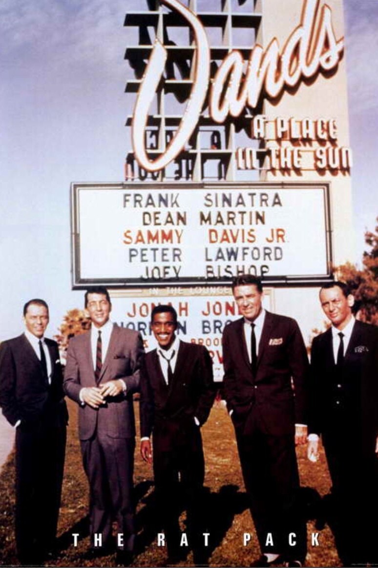 The Rat Pack at The Sands. This 11x17 Unframed Poster is Printed on Heavy Card Stock Paper.