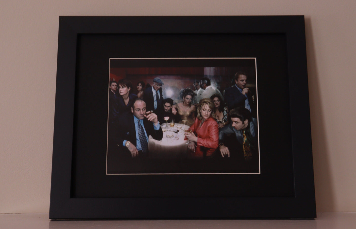 Sopranos Unframed 8x10 Photo.This Photo of Soprano and Associates is Printed on High Gloss Card Stock.