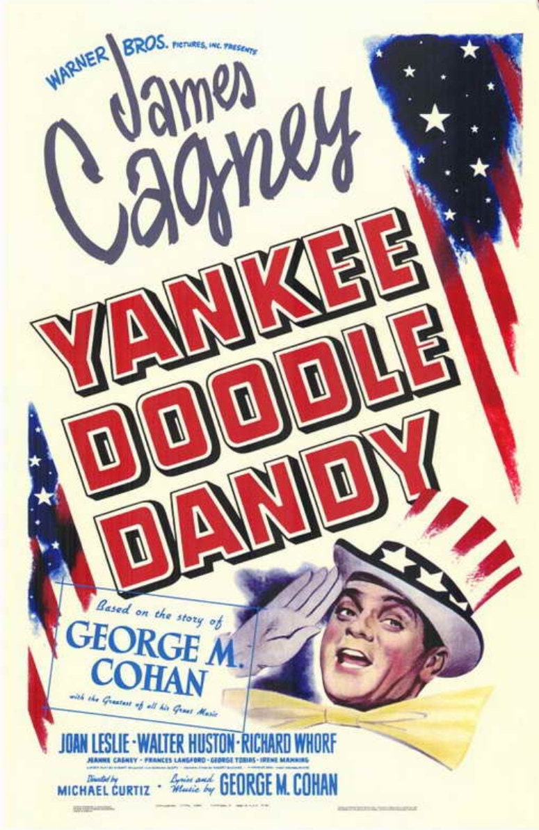 Yankee Doodle Dandy From 1942. This 11x17 Unframed Poster is Printed on Heavy Card Stock Paper.