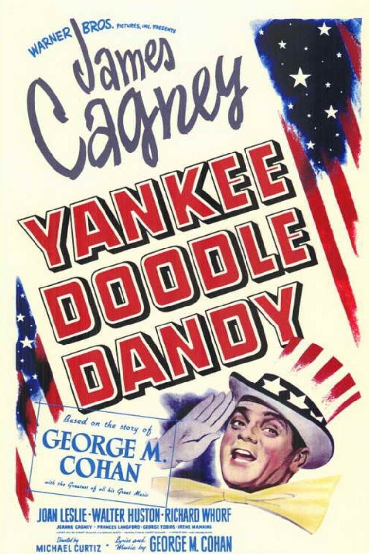 Yankee Doodle Dandy From 1942. This 11x17 Unframed Poster is Printed on Heavy Card Stock Paper.