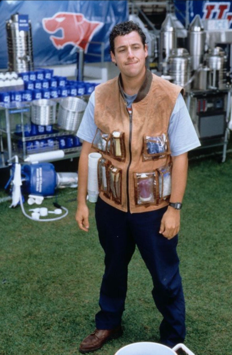 The Waterboy Unframed 8x10 Color Photo. Printed on High Gloss Photo Paper.