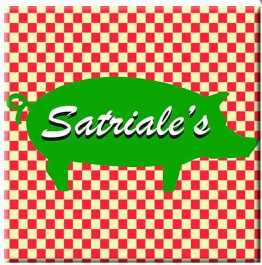 Satriale’s From The Sopranos  a 3”x3” Metal Magnet.Perfect Decoration For The Fridge or any Metal Surface.Gift For Him or Her.