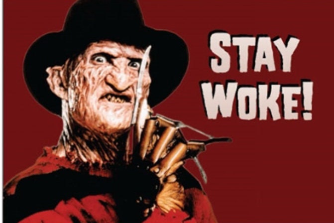 Stay Woke Starring Freddy Krueger On A 2x3 Refrigerator Magnet with Glossy Finish and Metal Construction.A Gift For Him or Her.